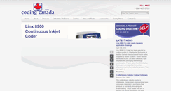 Desktop Screenshot of codingcanada.com